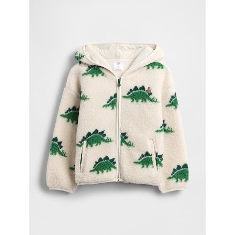 婴幼儿摇粒绒连帽外套