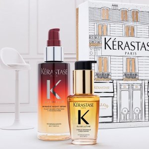 8.5折！洗发水$51Kerastase卡诗鎏光山茶花护发精油$82