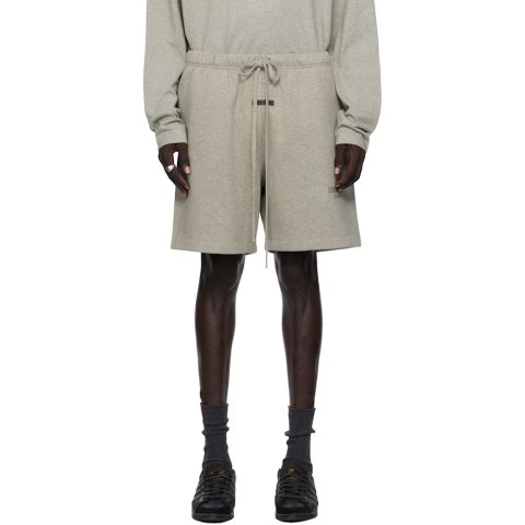 Gray 足球短裤 抓绒