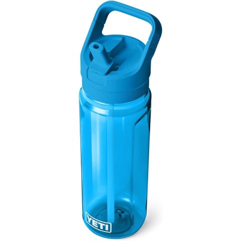 YETI Yonder 吸管水瓶 750ml 蓝色