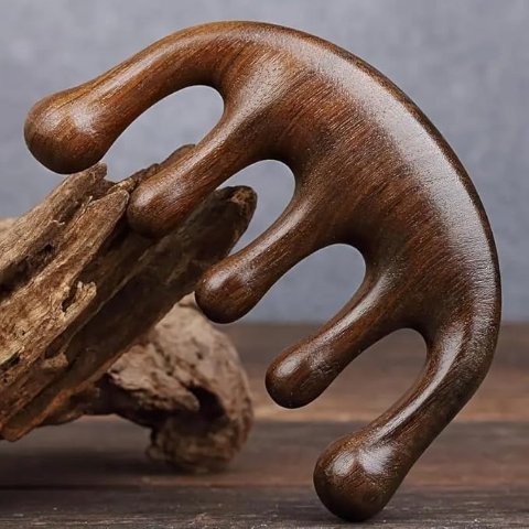 木制按摩梳 头皮按摩