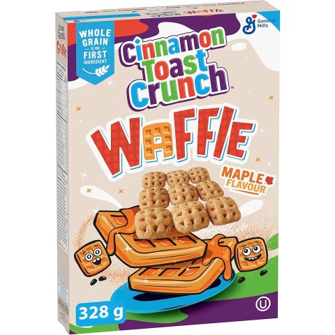 Cinnamon Toast Crunch 枫糖华夫麦片 328克