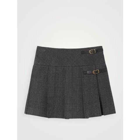 Mini 水钻西装短裙