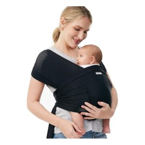 5BLJ4X6XMomcozy 婴儿背带 网眼布 黑色