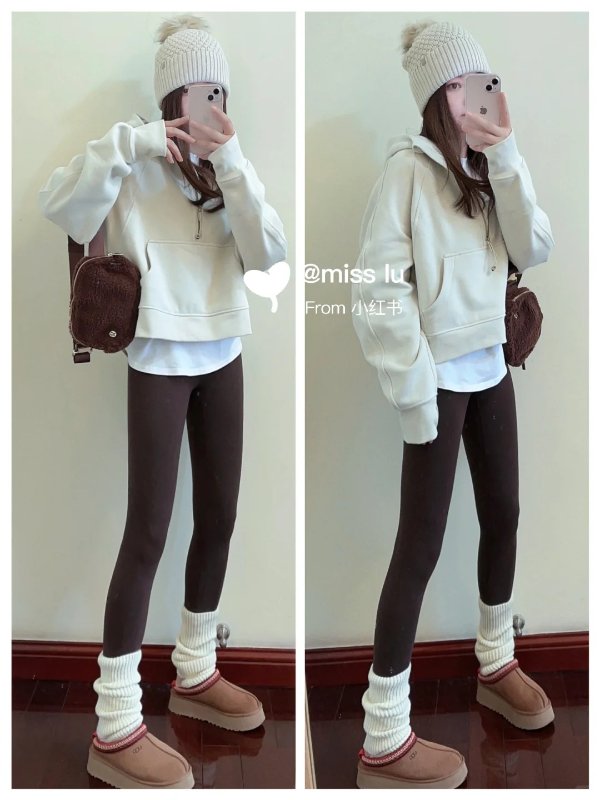 Scuba 半拉链连帽卫衣 宽松款