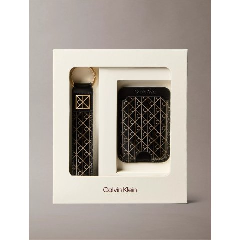 满印款卡包+钥匙扣套装