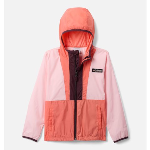 Columbia奥米防水防晒大童拼色夹克
