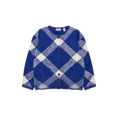 Checked 针织开衫