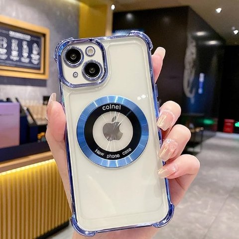 iPhone 15 镜头保护壳 蓝色