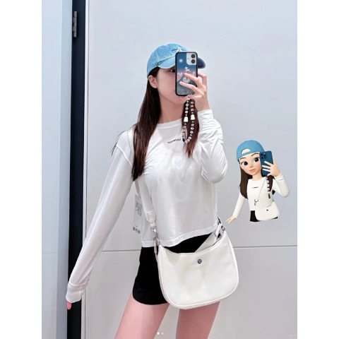 Lululemon轻柔显瘦Jersey 长袖训练衫 字标