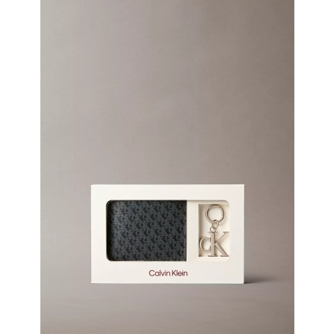 真皮钱包+钥匙扣套装