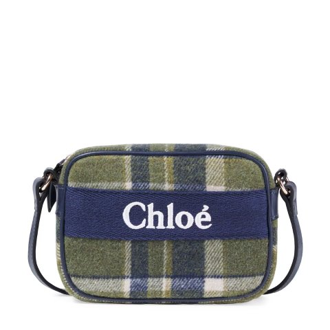 Logo Checked 单肩包