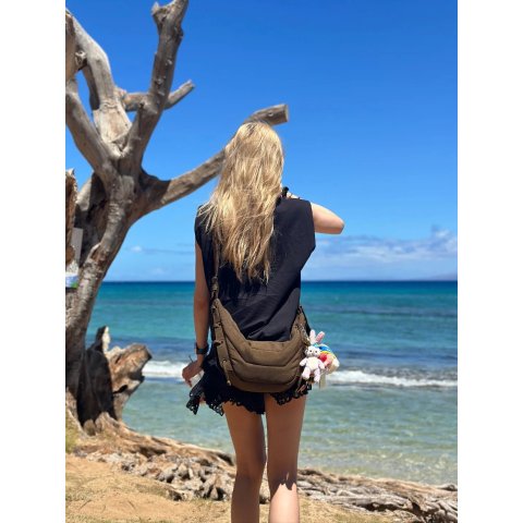 Khaki 小号软质游戏袋