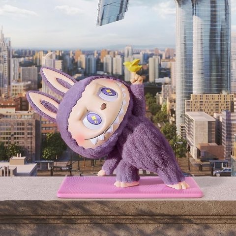 POP MART 泡泡玛特 懒人瑜伽系列