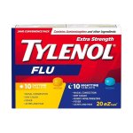 TYLENOL 日间感冒片，缓解流感症状，20粒装