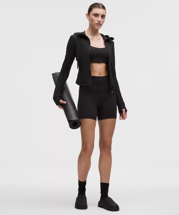 lululemon Align 6寸植绒高腰短裤