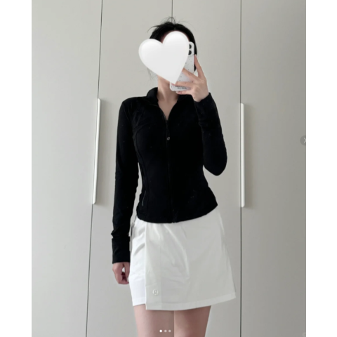 Align 高腰包裹裙