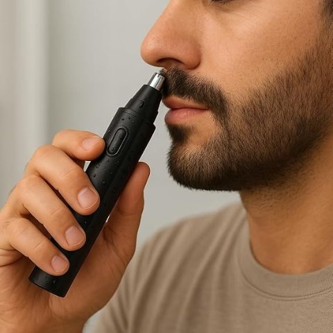 电动鼻毛修剪器 旋转刀头 可水洗