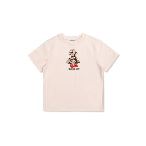 Bear 印花圆领T恤