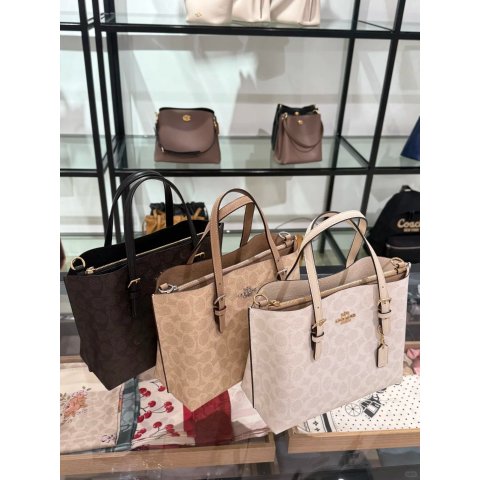 Coach超多色可选Mollie 托特包25