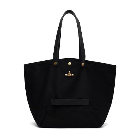 Utility Shopper 黑色手提袋