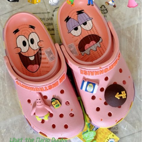 海绵宝宝联名款洞洞鞋