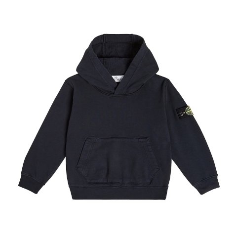 Stone Island JuniorCompass 棉质连帽衫
