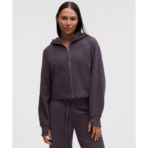 Scuba 宽松连帽拉链外套