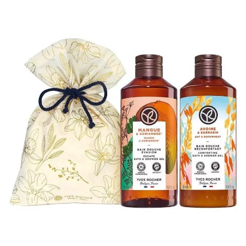 芒果燕麦沐浴露套装 400ml*2