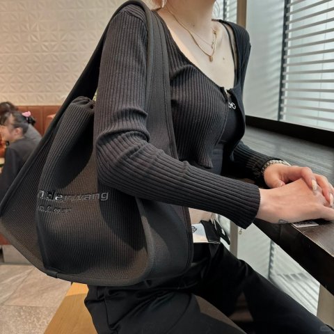 Ryan 罗纹大号托特包