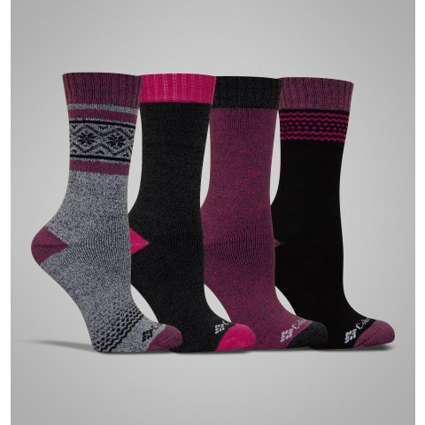 女士吸湿袜 4双装