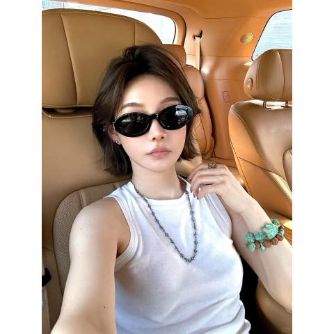 Black SL M136 墨镜 黑色