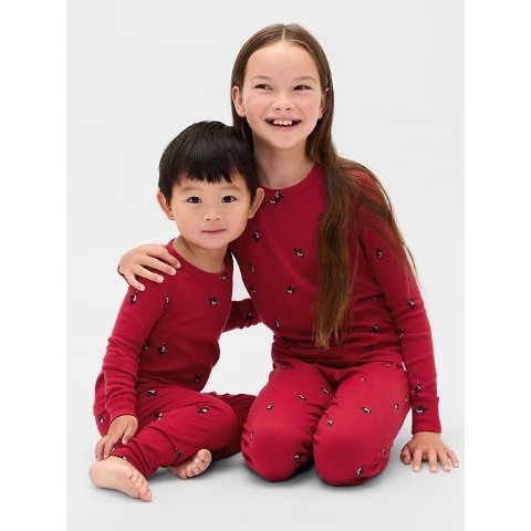 儿童有机棉睡衣套装