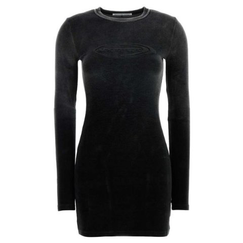 长袖迷你连衣裙