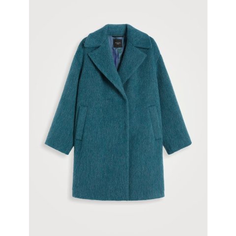 Couture 羊毛羊驼马海毛大衣