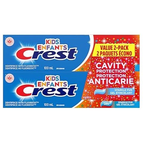 Crest 儿童防蛀牙膏 100mlx2支