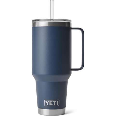 YETI Rambler 吸管杯 不锈钢 42oz