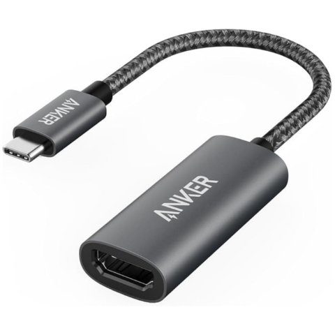 Anker USB-C 转 HDMI 转接器 即插即用