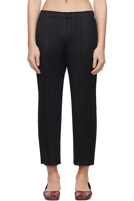 Monthly Colors April 黑色长裤