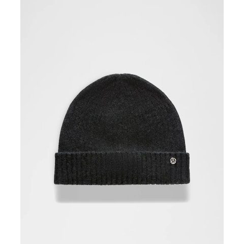 Lululemon95%羊毛Ribbed 美利奴羊毛帽