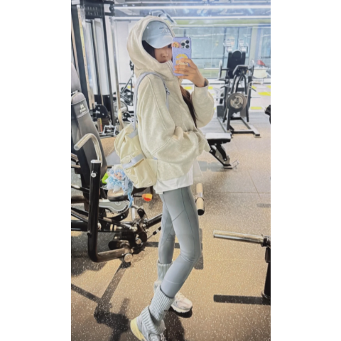 SLNSH 连帽拉链卫衣 可拆帽