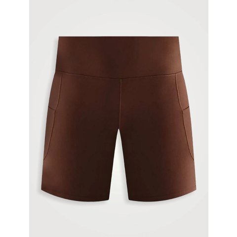 高腰8英寸骑行短裤