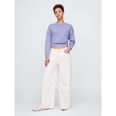 Low Slung 宽松牛仔裤