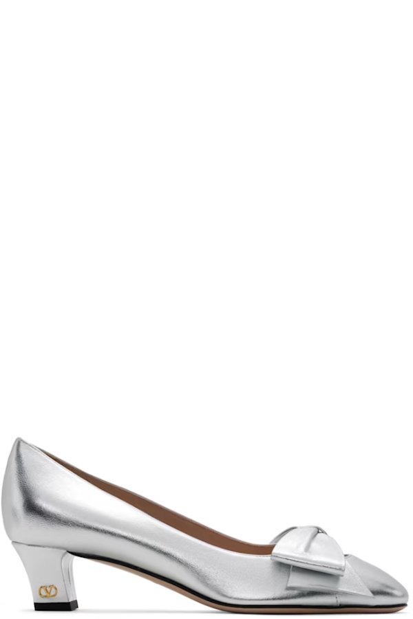 Silver Bowow 蝴蝶结高跟鞋