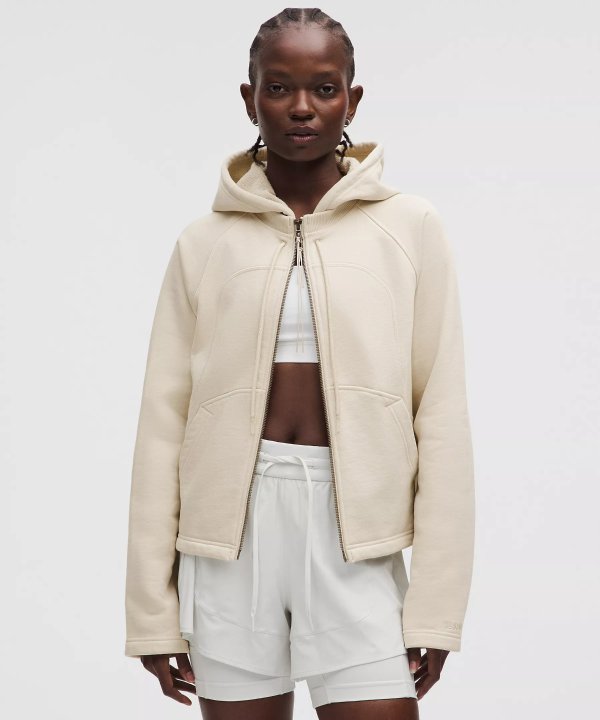 SLNSH 女士可拆帽连帽衫