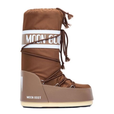 Icon 标志印花系带靴