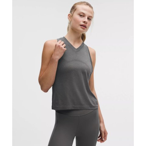 Swiftly V领开孔背心