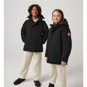 Canada Goose码全！！速冲Logan大童羽绒服 藏蓝色款