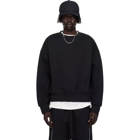 Classic Fleece 圆领卫衣 黑色