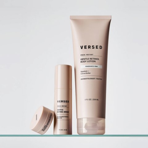 versed skin A醇身体乳+精华+眼霜